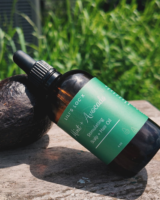 Mint + Avocado Stimulating Scalp and Hair Oil