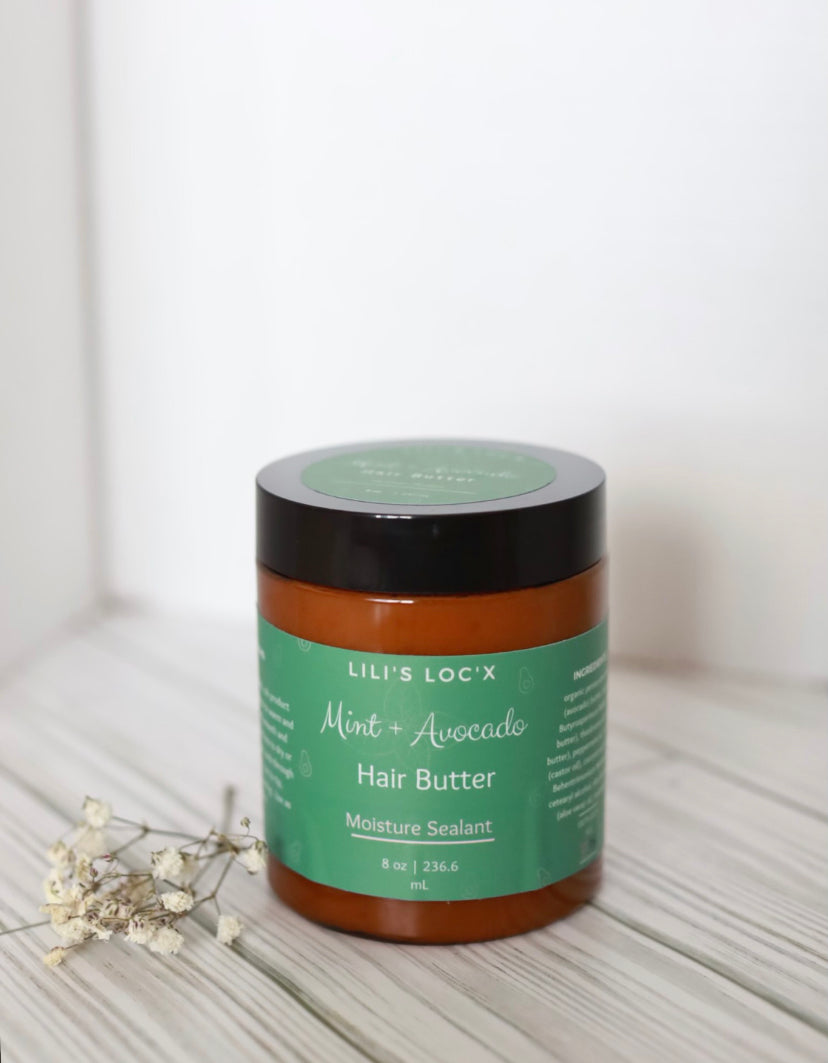 Mint + Avocado Moisture Sealing Hair Butter