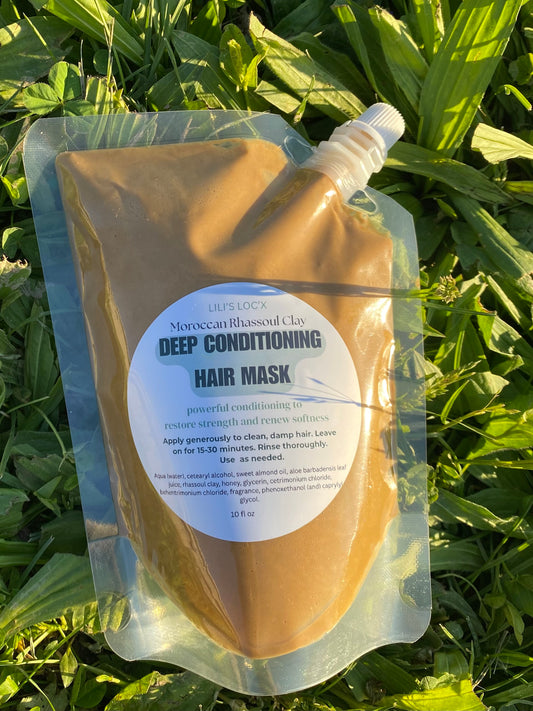 Moroccan Rhassoul Clay Deep Conditioning Hair Mask